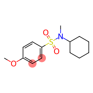 N-cyclohexyl-4-methoxy-N-methylbenzenesulfonamide