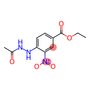 ethyl 4-(2-acetylhydrazino)-3-nitrobenzoate