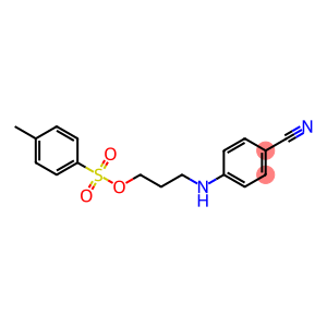 Benzonitrile, 4-[[3-[[(4-methylphenyl)sulfonyl]oxy]propyl]amino]-