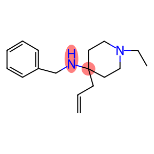 N-(4-allyl-1-ethyl-4-piperidinyl)-N-benzylamine