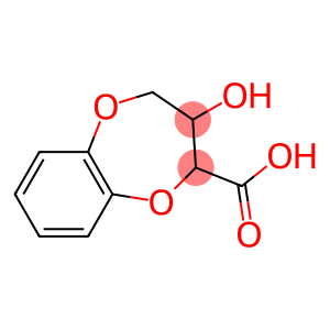 2H-1,5-Benzodioxepin-2-carboxylic  acid,  3,4-dihydro-3-hydroxy-