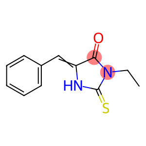 4-Imidazolidinone, 3-ethyl-5-(phenylmethylene)-2-thioxo-