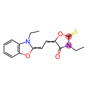 4-Oxazolidinone, 3-ethyl-5-[2-(3-ethyl-2(3H)-benzoxazolylidene)ethylidene]-2-thioxo-