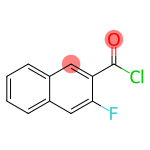 2-Naphthalenecarbonyl chloride, 3-fluoro-
