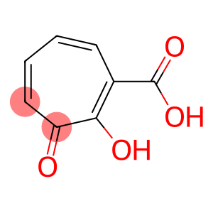 2-Hydroxy-3-oxo-1,4,6-cycloheptatriene-1-carboxylic acid