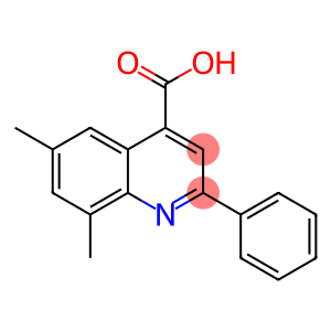 6,8-DIMETHYL-2-PHENYLQUINOLINE-4-CARBOXYLIC ACID