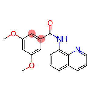 3,5-dimethoxy-N-(quinolin-8-yl)benzamide