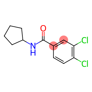 3,4-dichloro-N-cyclopentylbenzamide