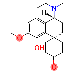 [7S,(+)]-1,2,3,8,9,9aα-Hexahydro-6-hydroxy-5-methoxy-1-methylspiro[7H-benzo[de]quinoline-7,1'-cyclohexane]-2'-ene-4'-one