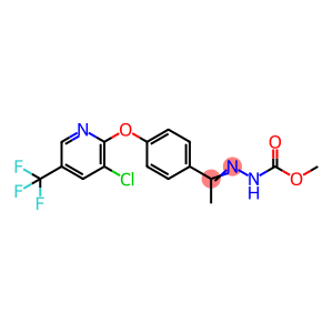 METHYL 2-[1-(4-([3-CHLORO-5-(TRIFLUOROMETHYL)-2-PYRIDINYL]OXY)PHENYL)ETHYLIDENE]-1-HYDRAZINECARBOXYLATE