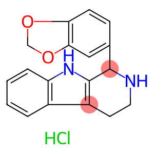 9H-吡啶并(3,4-B)吲哚,1,2,3,4-四氢-1-(1,3-苯并二唑-5-基)-,盐酸盐