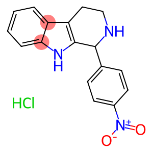 1-(4-硝基苯基)-2,3,4,9-四氢-1H-吡啶并[3,4-B]吲哚盐酸盐