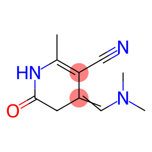 4-[(DIMETHYLAMINO)METHYLENE]-2-METHYL-6-OXO-1,4,5,6-TETRAHYDRO-3-PYRIDINECARBONITRILE