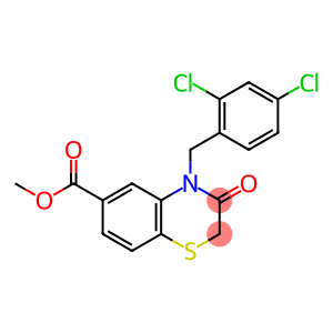 METHYL 4-(2,4-DICHLOROBENZYL)-3-OXO-3,4-DIHYDRO-2H-1,4-BENZOTHIAZINE-6-CARBOXYLATE