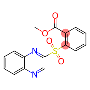 METHYL 2-(2-QUINOXALINYLSULFONYL)BENZENECARBOXYLATE