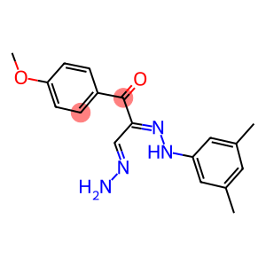 2-[2-(3,5-DIMETHYLPHENYL)HYDRAZONO]-3-(4-METHOXYPHENYL)-3-OXOPROPANAL HYDRAZONE