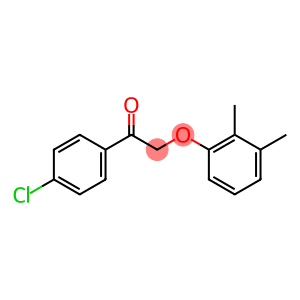 1-(4-CHLOROPHENYL)-2-(2,3-DIMETHYLPHENOXY)-1-ETHANONE