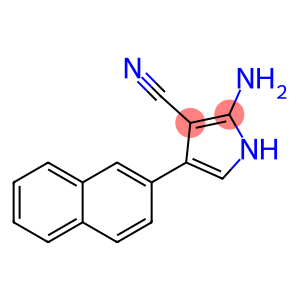 2-AMino-4-(naphthalen-2-yl)-1H-pyrrole-3-carbonitrile