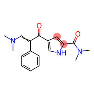 4-[(2E)-3-(dimethylamino)-2-phenylprop-2-enoyl]-N,N-dimethyl-1H-pyrrole-2-carboxamide