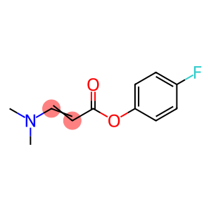 4-FLUOROPHENYL 3-(DIMETHYLAMINO)ACRYLATE