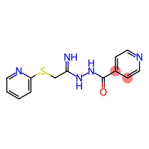 N'-ISONICOTINOYL-2-(2-PYRIDINYLSULFANYL)ETHANEHYDRAZONAMIDE