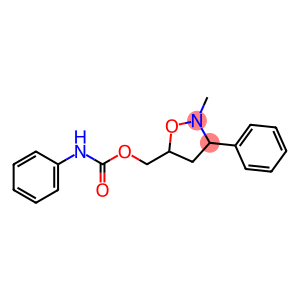 (2-METHYL-3-PHENYLTETRAHYDRO-5-ISOXAZOLYL)METHYL N-PHENYLCARBAMATE