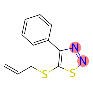 ALLYL 4-PHENYL-1,2,3-THIADIAZOL-5-YL SULFIDE