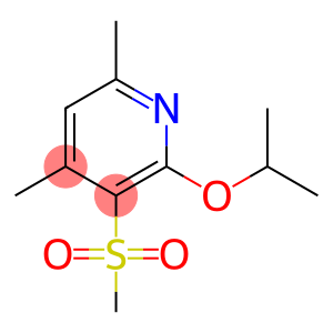 2-ISOPROPOXY-4,6-DIMETHYL-3-(METHYLSULFONYL)PYRIDINE