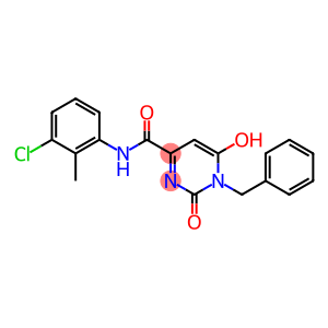 1-benzyl-N-(3-chloro-2-methylphenyl)-6-hydroxy-2-oxo-1,2-dihydropyrimidine-4-carboxamide