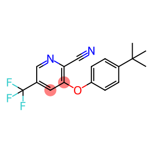2-Pyridinecarbonitrile, 3-[4-(1,1-dimethylethyl)phenoxy]-5-(trifluoromethyl)-