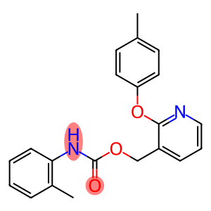 [2-(4-METHYLPHENOXY)-3-PYRIDINYL]METHYL N-(2-METHYLPHENYL)CARBAMATE