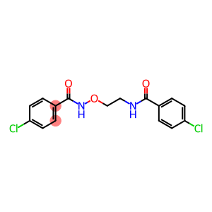 4-chloro-N-{2-[(4-chlorophenyl)formamido]ethoxy}benzamide