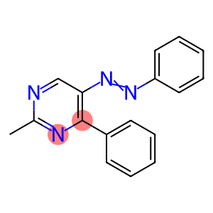 2-METHYL-4-PHENYL-5-(2-PHENYLDIAZENYL)PYRIMIDINE