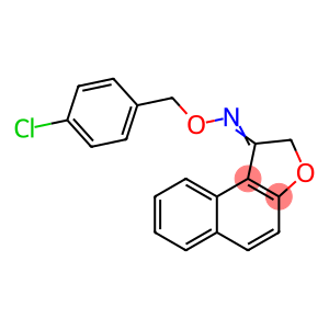 Naphtho[2,1-b]furan-1(2H)-one, O-[(4-chlorophenyl)methyl]oxime