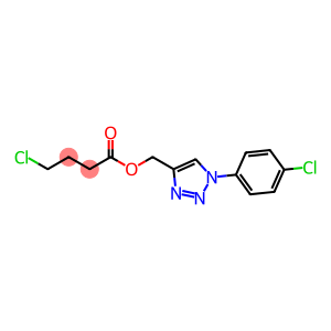 [1-(4-CHLOROPHENYL)-1H-1,2,3-TRIAZOL-4-YL]METHYL 4-CHLOROBUTANOATE