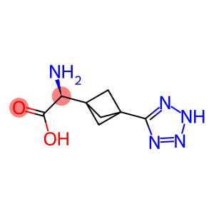 Bicyclo[1.1.1]pentane-1-acetic acid, α-amino-3-(2H-tetrazol-5-yl)-, (αS)-