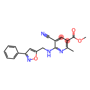 METHYL 5-CYANO-2-METHYL-6-([(3-PHENYL-5-ISOXAZOLYL)METHYL]AMINO)NICOTINATE