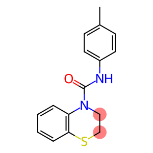 N-(4-METHYLPHENYL)-2,3-DIHYDRO-4H-1,4-BENZOTHIAZINE-4-CARBOXAMIDE