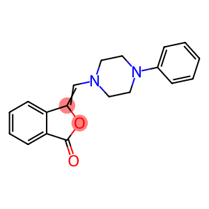 (3Z)-3-[(4-phenylpiperazin-1-yl)methylidene]-1,3-dihydro-2-benzofuran-1-one