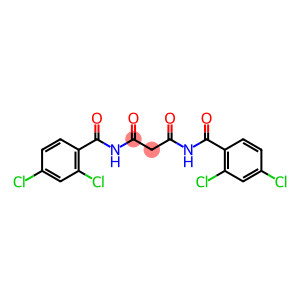 2,4-DICHLORO-N-(3-[(2,4-DICHLOROBENZOYL)AMINO]-3-OXOPROPANOYL)BENZENECARBOXAMIDE
