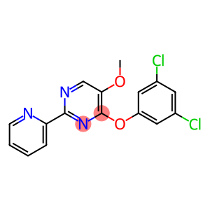 4-(3,5-DICHLOROPHENOXY)-2-(2-PYRIDINYL)-5-PYRIMIDINYL METHYL ETHER