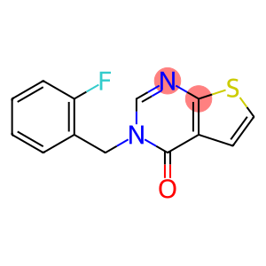 3-(2-FLUOROBENZYL)THIENO[2,3-D]PYRIMIDIN-4(3H)-ONE