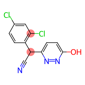 2-(2,4-DICHLOROPHENYL)-2-(6-HYDROXY-3-PYRIDAZINYL)ACETONITRILE