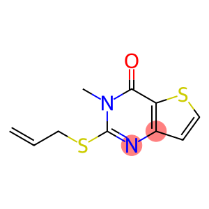 2-(ALLYLSULFANYL)-3-METHYLTHIENO[3,2-D]PYRIMIDIN-4(3H)-ONE