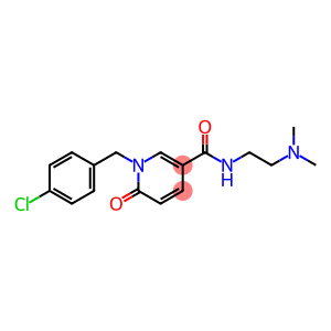 1-(4-CHLOROBENZYL)-N-[2-(DIMETHYLAMINO)ETHYL]-6-OXO-1,6-DIHYDRO-3-PYRIDINECARBOXAMIDE