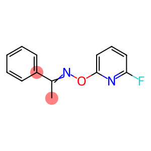 1-PHENYL-1-ETHANONE O-(6-FLUORO-2-PYRIDINYL)OXIME