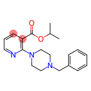 ISOPROPYL 2-(4-BENZYLPIPERAZINO)NICOTINATE