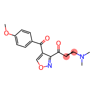 3-(DIMETHYLAMINO)-1-[4-(4-METHOXYBENZOYL)-3-ISOXAZOLYL]-2-PROPEN-1-ONE