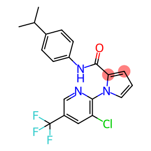 1-[3-CHLORO-5-(TRIFLUOROMETHYL)-2-PYRIDINYL]-N-(4-ISOPROPYLPHENYL)-1H-PYRROLE-2-CARBOXAMIDE
