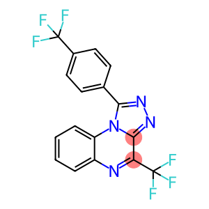 4-(TRIFLUOROMETHYL)-1-[4-(TRIFLUOROMETHYL)PHENYL][1,2,4]TRIAZOLO[4,3-A]QUINOXALINE